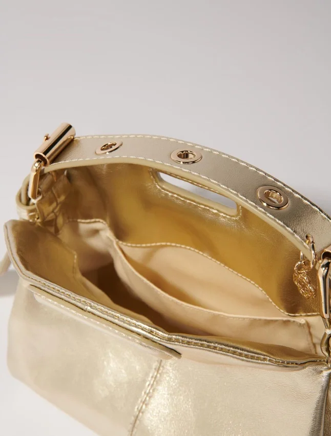 Metallic leather Miss M mini bag Metallic leather Miss M mini bag