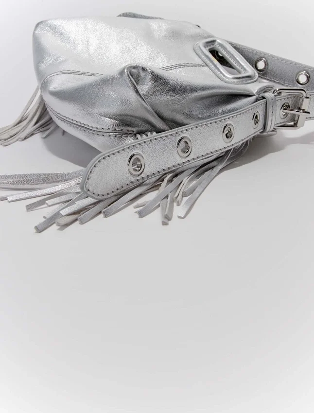 Metallic leather Miss M Mini bag Metallic leather Miss M Mini bag