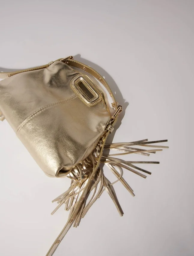Metallic leather Miss M mini bag Metallic leather Miss M mini bag