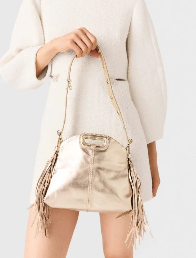 Metallic leather Miss M mini bag Metallic leather Miss M mini bag