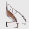 Metallic strappy heeled sandals Metallic strappy heeled sandals