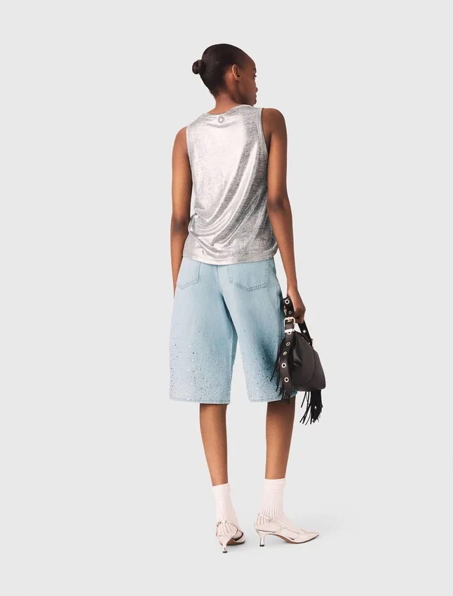 Metallic tank top Metallic tank top