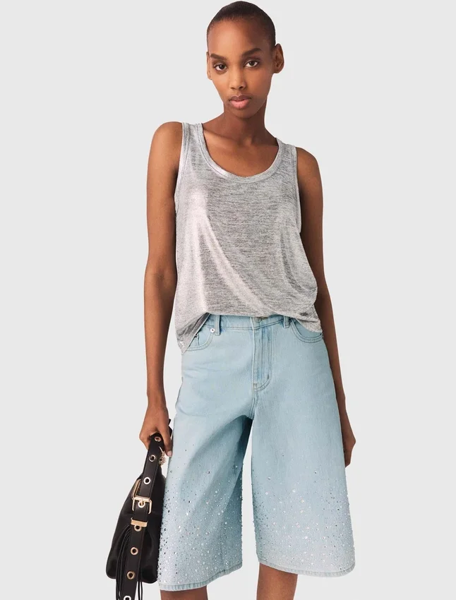 Metallic tank top Metallic tank top
