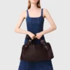 Midi denim dress