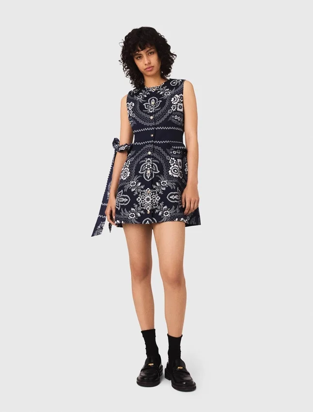 Mini bandana print dress Mini bandana print dress
