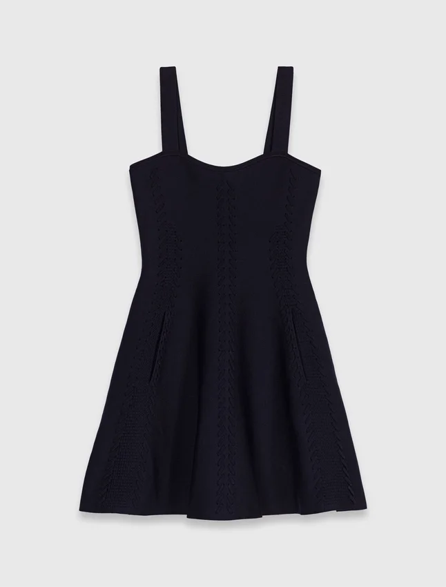 Mini knitted babydoll dress Mini knitted babydoll dress