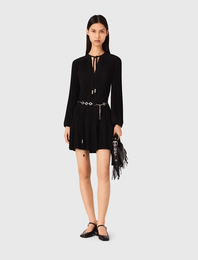 Mini pleated dress Mini pleated dress