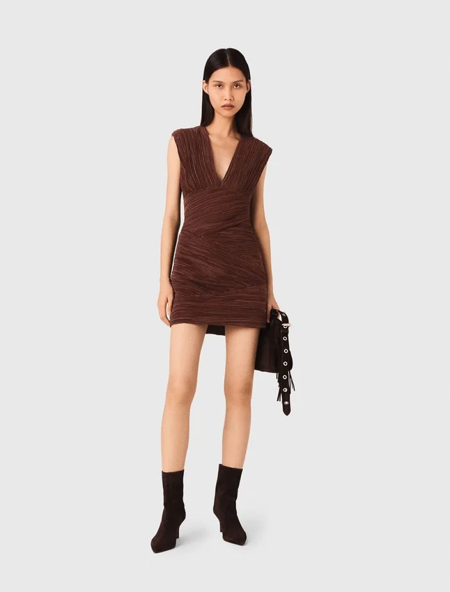 Mini pleated dress Mini pleated dress