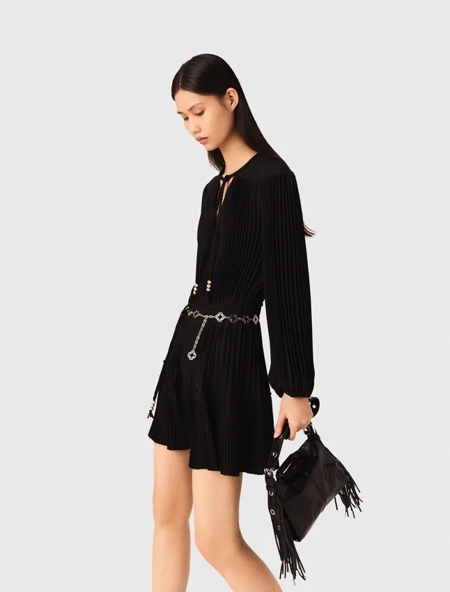 Mini pleated dress Mini pleated dress