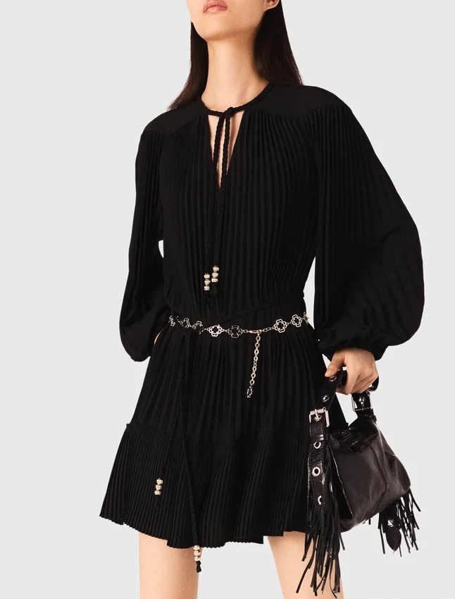 Mini pleated dress Mini pleated dress