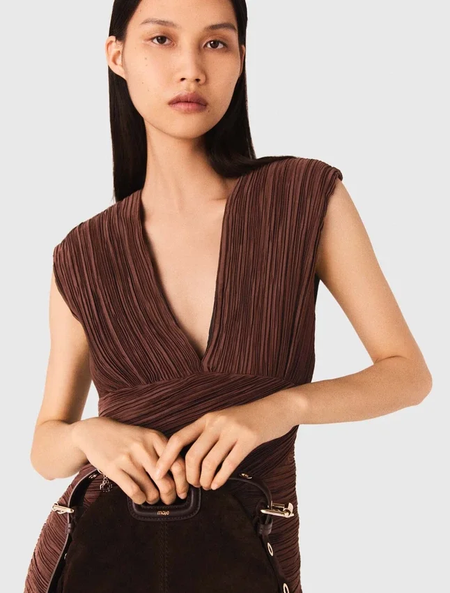Mini pleated dress Mini pleated dress