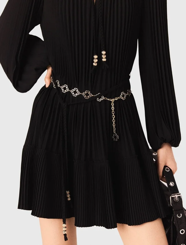 Mini pleated dress Mini pleated dress