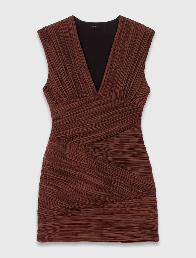 Mini pleated dress Mini pleated dress