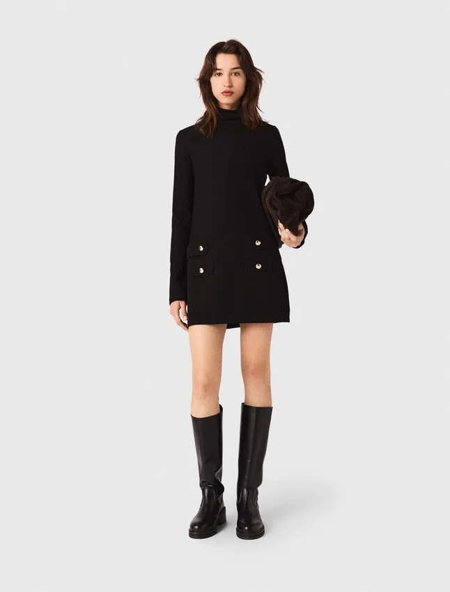 Mini turtle neck dress Mini turtle neck dress