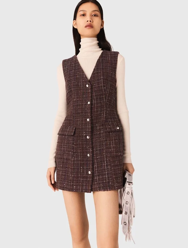 Mini tweed dress Mini tweed dress