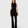 Mini velvet dress