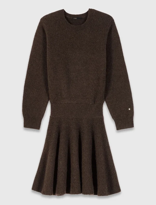 Mini yak blend dress Mini yak blend dress