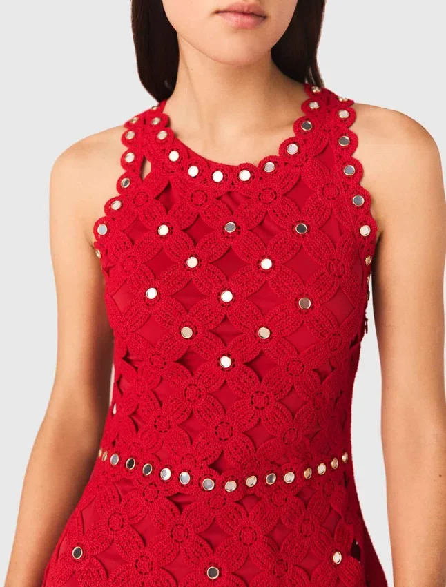 Mirrored crochet dress Mirrored crochet dress