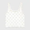 Mirrored crochet top