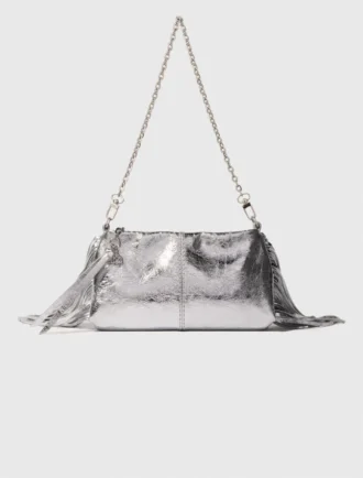 Miss M leather clutch bag