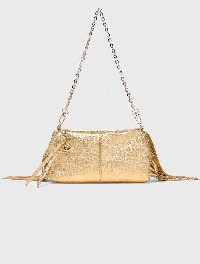 Miss M Metallic Pouch Bag Miss M Metallic Pouch Bag