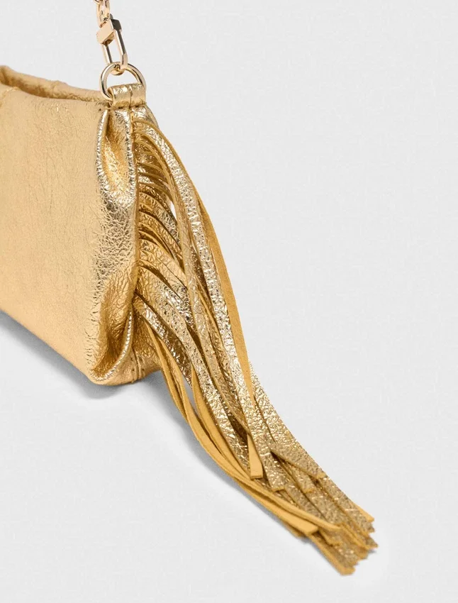 Miss M Metallic Pouch Bag Miss M Metallic Pouch Bag