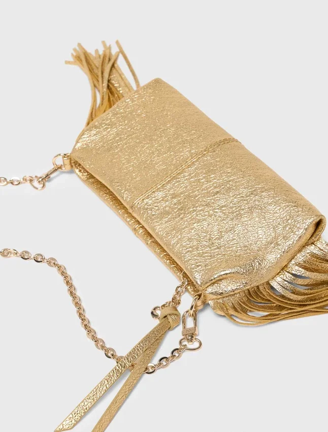 Miss M Metallic Pouch Bag Miss M Metallic Pouch Bag