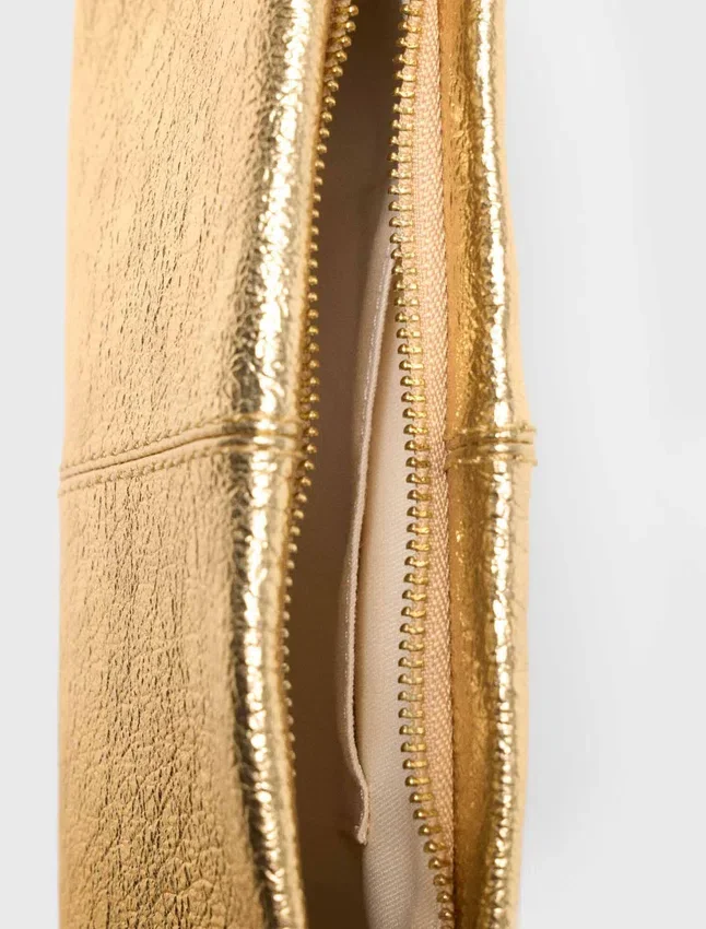Miss M Metallic Pouch Bag Miss M Metallic Pouch Bag
