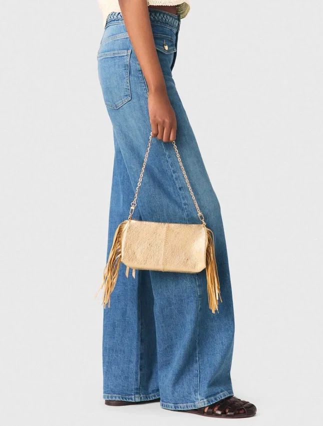 Miss M Metallic Pouch Bag Miss M Metallic Pouch Bag