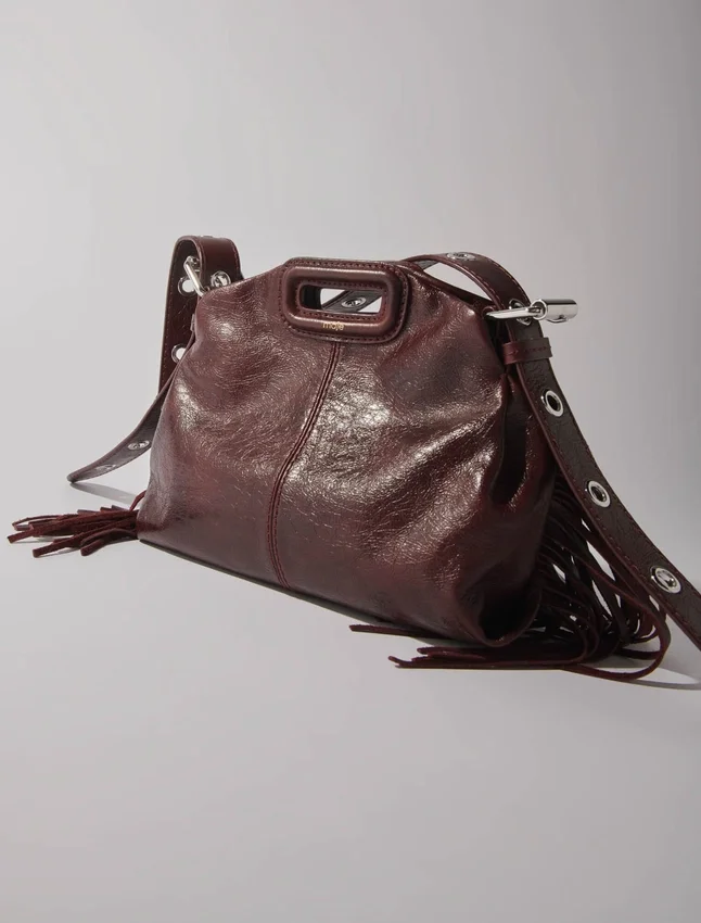 Miss M mini cracked leather bag Miss M mini cracked leather bag