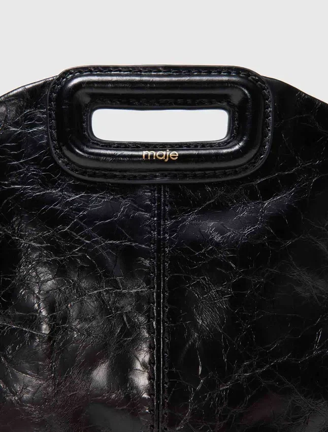 Miss M mini cracked leather bag Miss M mini cracked leather bag