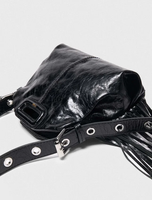 Miss M mini cracked leather bag Miss M mini cracked leather bag