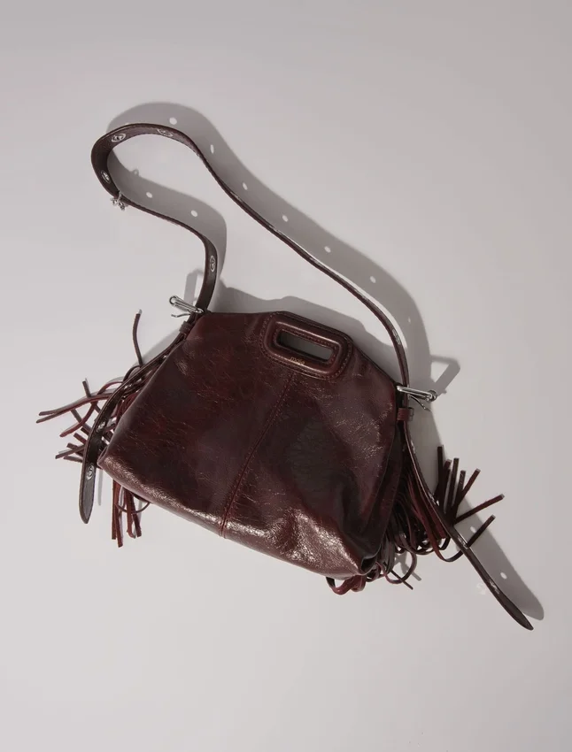Miss M mini cracked leather bag Miss M mini cracked leather bag