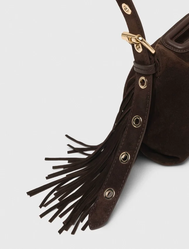 Miss M mini suede leather bag Miss M mini suede leather bag