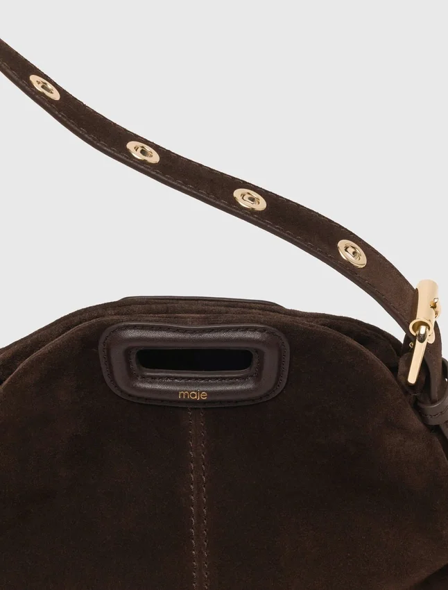 Miss M mini suede leather bag Miss M mini suede leather bag