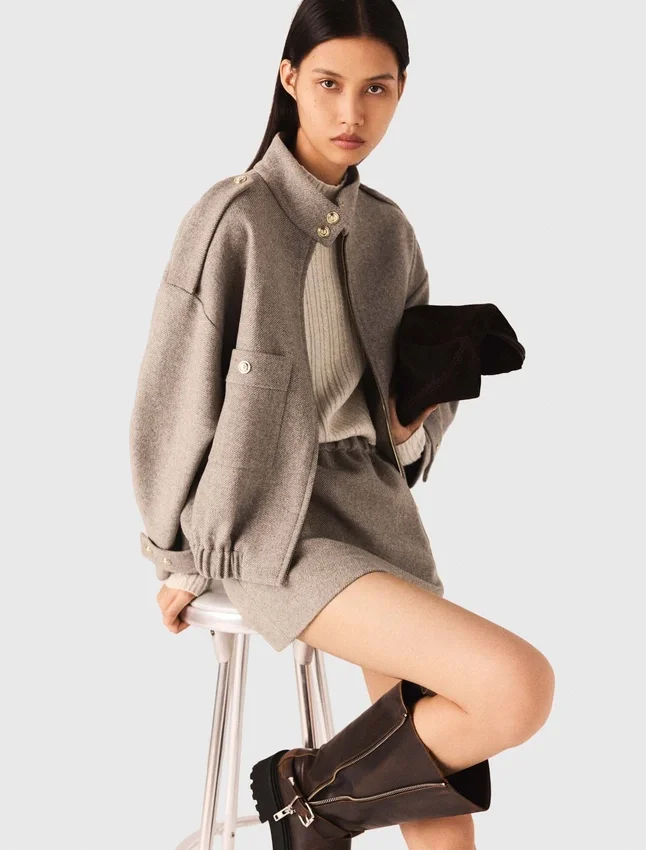 Mixed wool jacket Mixed wool jacket
