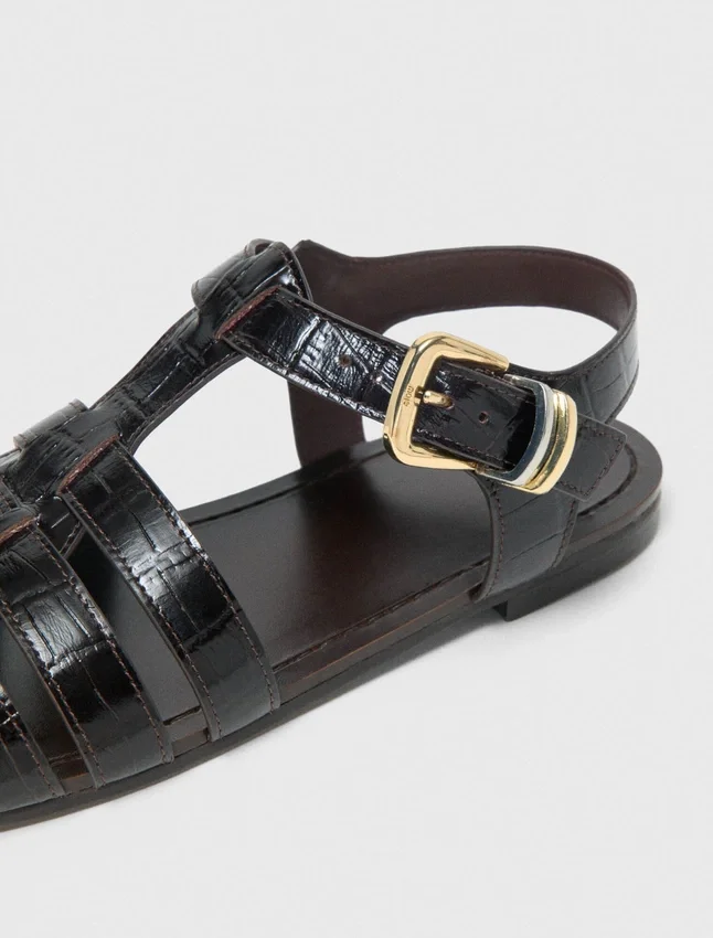 Multi-strap leather sandals Multi-strap leather sandals