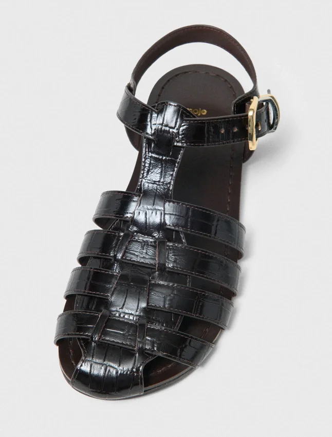 Multi-strap leather sandals Multi-strap leather sandals