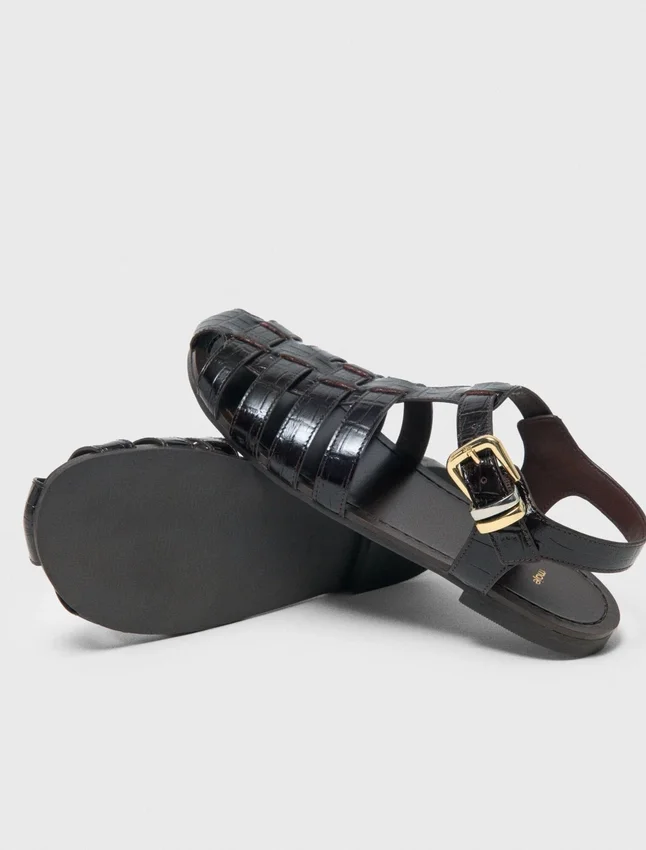Multi-strap leather sandals Multi-strap leather sandals