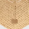 Natural raffia bag