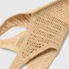 Natural raffia bag