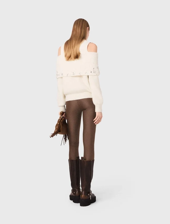 Off-the-shoulder sweater Off-the-shoulder sweater