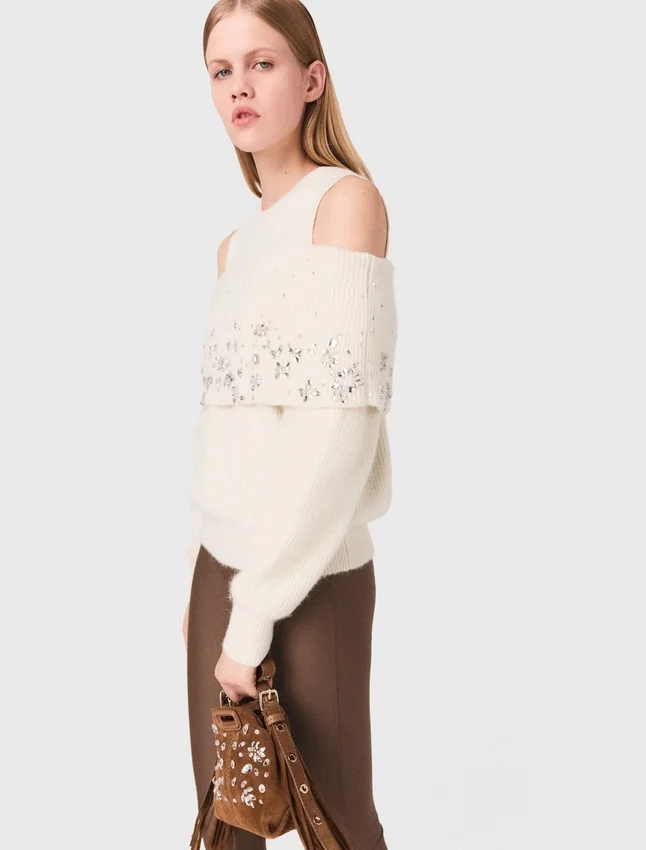 Off-the-shoulder sweater Off-the-shoulder sweater