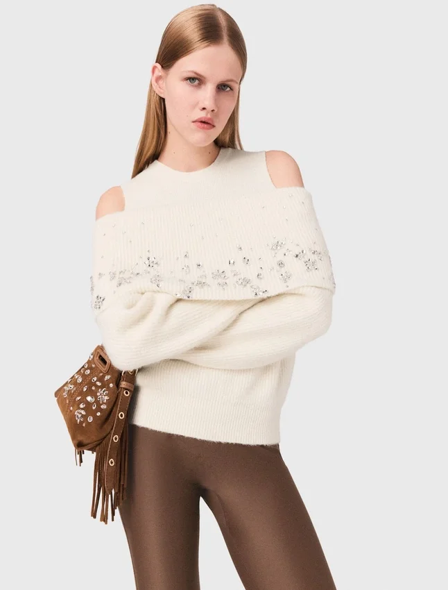 Off-the-shoulder sweater Off-the-shoulder sweater