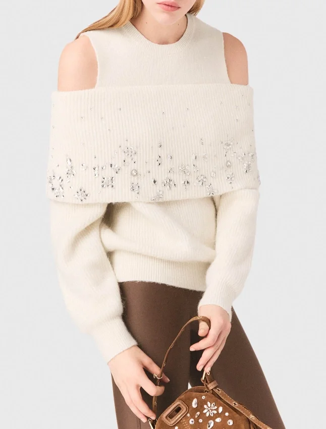 Off-the-shoulder sweater Off-the-shoulder sweater