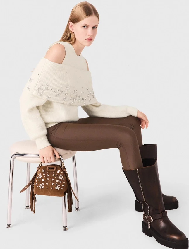 Off-the-shoulder sweater Off-the-shoulder sweater
