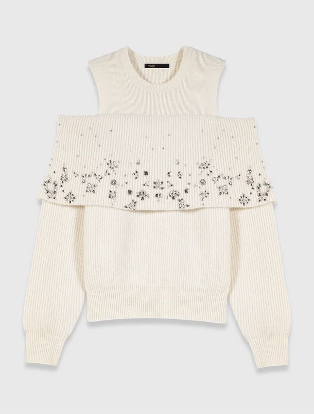 Off-the-shoulder sweater Off-the-shoulder sweater