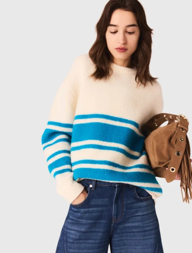 Oversized wool-blend sweater Oversized wool-blend sweater