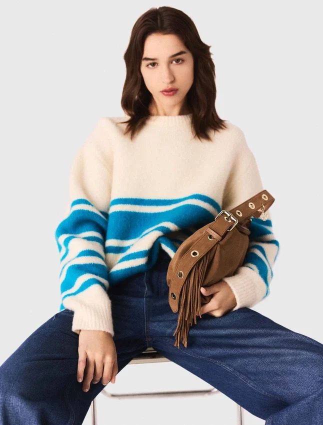 Oversized wool-blend sweater Oversized wool-blend sweater