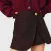 Paneled skort